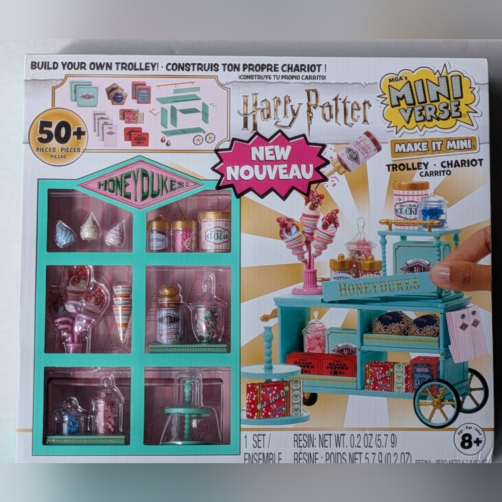 Harry Potter MGA's Miniverse Make It Mini Honeydukes Trolley Mini Collectibles